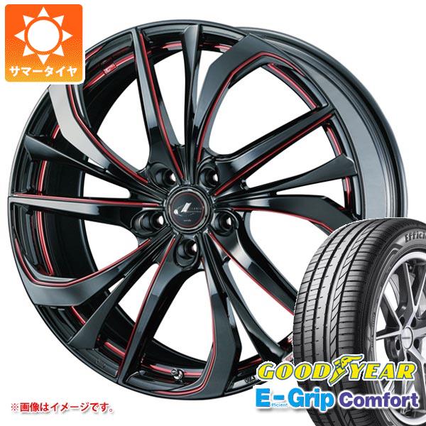 【タイヤ交換対象】サマータイヤ 165/45R16 74V XL グッドイヤー エフィシエントグリップコンフォート レオニス TE 5.0-16 タイヤホイール4本セット