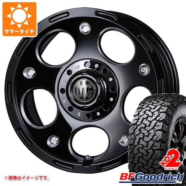 【タイヤ交換対象】サマータイヤ 265/65R17 120/117S BFグッドリッチ オールテレーンT/A KO2 ホワイトレター クリムソン MG デーモン 8.0-17 タイヤホイール4本セット