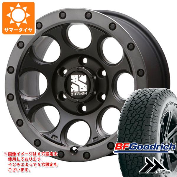 【タイヤ交換対象】CX-5 KE/KF系用 サマータイヤ BFグッドリッチ トレールテレーンT/A 235/65R17 108T XL アウトラインホワイトレター MLJ エクストリームJ XJ03 7.5-17 タイヤホイール4本セット