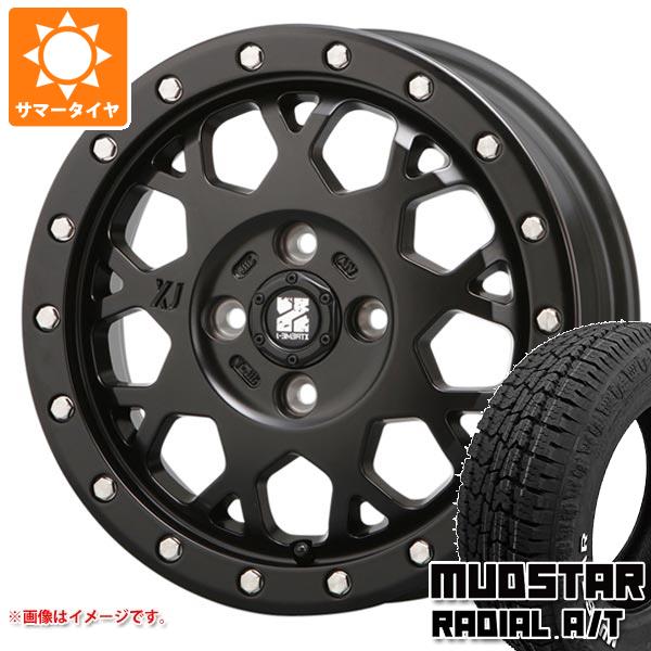【タイヤ交換対象】キャリイ DA16T用 サマータイヤ マッドスター ラジアル A/T 165/60R15 77S ホワイトレター MLJ エクストリームJ XJ04 4.5-15 タイヤホイール4本セット