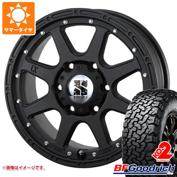 【タイヤ交換対象】2024年製 サマータイヤ 225/70R16 102/99R BFグッドリッチ オールテレーンT/A KO2 ホワイトレター MLJ エクストリームJ 7.0-16 タイヤホイール4本セット