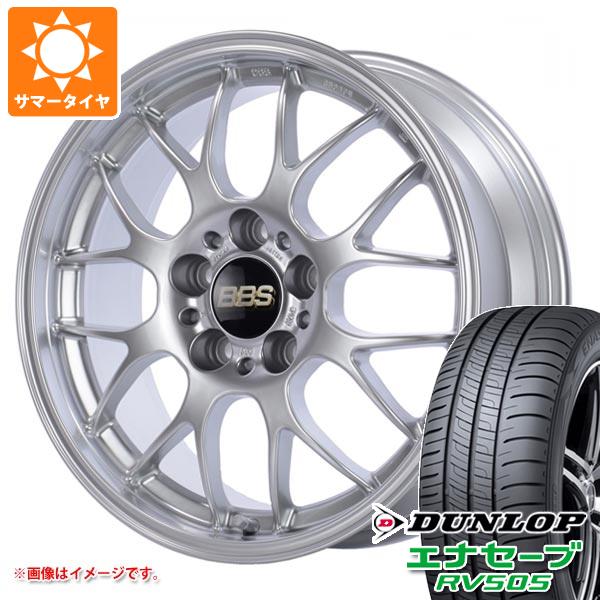 乐天商城 - 【タイヤ交換対象】サマータイヤ 225/55R17 97W ダンロップ エナセーブ RV505 BBS RG-R 7.0-17 タイヤホイール4本セット