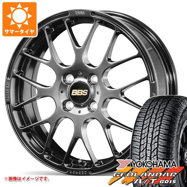 【タイヤ交換対象】サマータイヤ 165/55R15 75H ヨコハマ ジオランダー A/T G015 ブラックレター BBS RP 4.5-15 タイヤホイール4本セット