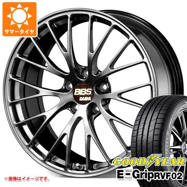 【タイヤ交換対象】サマータイヤ 245/35R20 95W XL グッドイヤー エフィシエントグリップ RVF02 BBS RZ-D 8.5-20 タイヤホイール4本セット