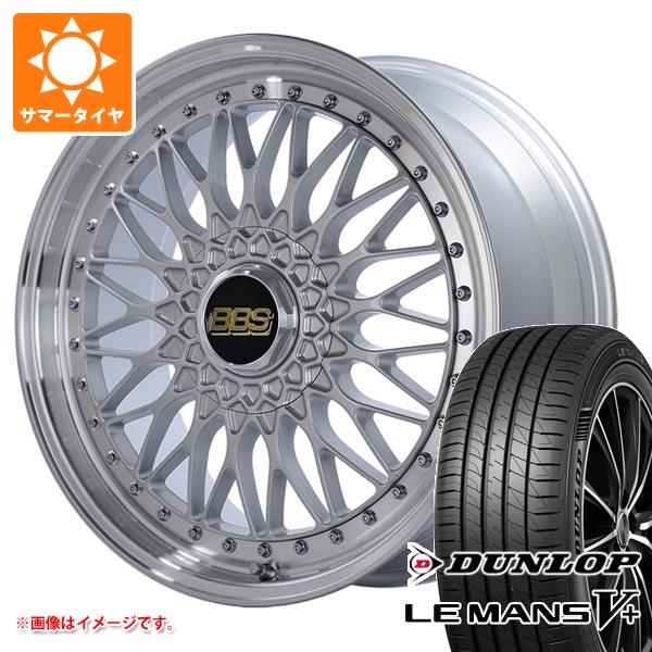 【タイヤ交換対象】サマータイヤ 245/35R20 95W XL ダンロップ ルマン5 LM5 BBS SUPER-RS 8.5-20 タイヤホイール4本セット