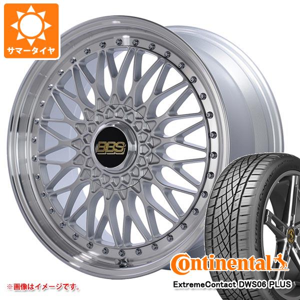 【タイヤ交換対象】サマータイヤ 245/45R20 103Y XL コンチネンタル エクストリームコンタクト DWS06 プラス BBS SUPER-RS 8.5-20 タイヤホイール4本セット