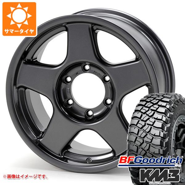 乐天商城 - 【タイヤ交換対象】サマータイヤ 7.50R16 116/112Q BFグッドリッチ マッドテレーンT/A KM3 ブラッドレー V 6.5-16 タイヤホイール4本セット
