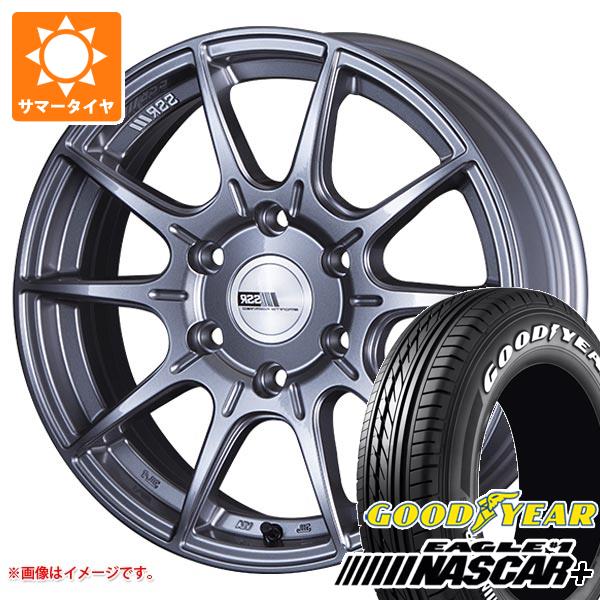 【タイヤ交換対象】ハイエース 200系用 2026年製 サマータイヤ グッドイヤー イーグル ＃1 ナスカープラス 215/65R16C 109/107R ホワイトレター SSR ディバイド X01H 6.5-16 タイヤホイール4本セット
