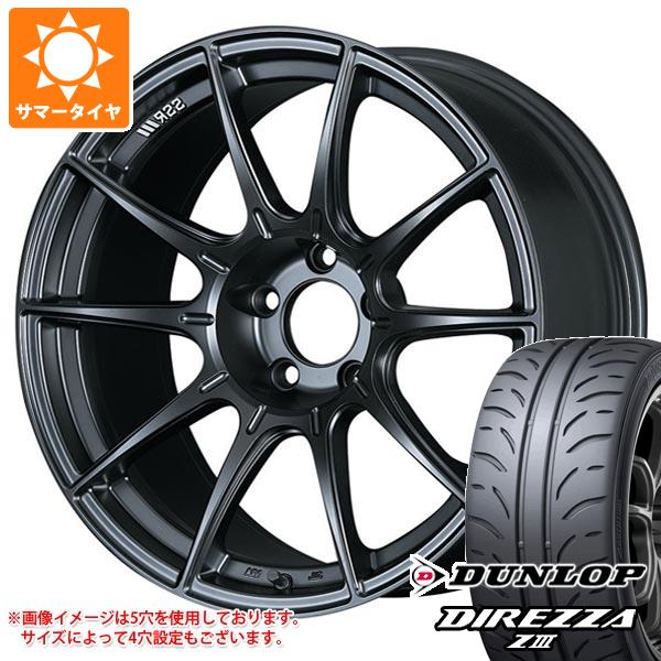 乐天商城 - 【タイヤ交換対象】サマータイヤ 195/45R16 80W ダンロップ ディレッツァ Z3 SSR GTX01 6.5-16 タイヤホイール4本セット