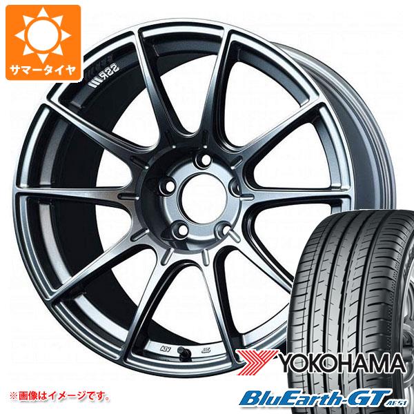 【タイヤ交換対象】GRヤリス用 サマータイヤ ヨコハマ ブルーアースGT AE51 225/40R18 92W XL SSR GTX01 8.5-18 タイヤホイール4本セット