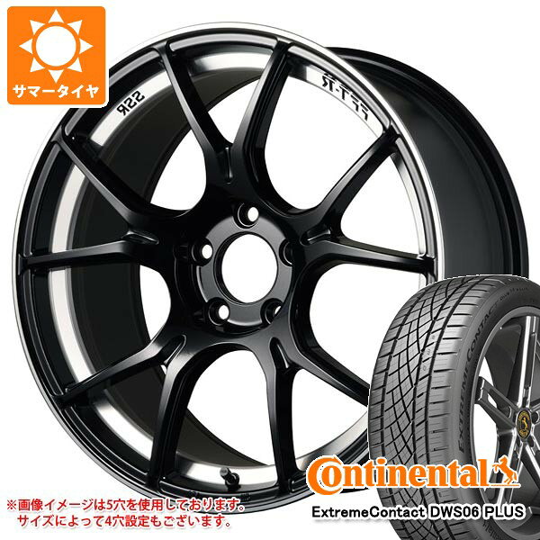 【タイヤ交換対象】2025年製 サマータイヤ 245/40R18 97Y XL コンチネンタル エクストリームコンタクト DWS06 プラス SSR GTX02 8.5-18 タイヤホイール4本セット