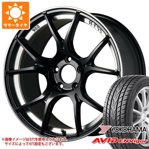 【タイヤ交換対象】サマータイヤ 245/40R19 98W XL ヨコハマ エービッド エンビガー S321 SSR GTX02 8.5-19 タイヤホイール4本セット