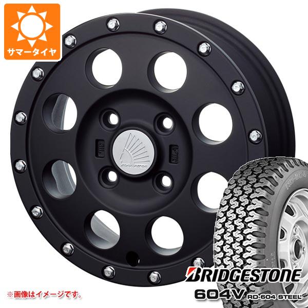 【タイヤ交換対象】エブリイバン DA17V用 サマータイヤ ブリヂストン 604V RD-604 スチール 155R12 6PR (155/80R12 83/81N相当) ラグナ IMX12 4.0-12 タイヤホイール4本セット
