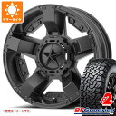 【タイヤ交換対象】サマータイヤ 285/70R17 116/113S BFグッドリッチ オールテレーンT/A KO2 ブラックレター KMC XD811 ロックスター2 8.0-17 タイヤホイール4本セット