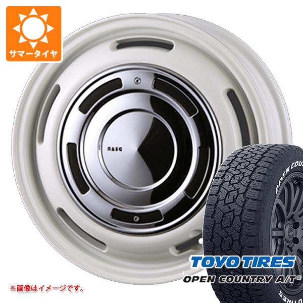 【タイヤ交換対象】キャリイ DA16T用 2025年製 サマータイヤ トーヨー オープンカントリー A/T3 165/80R14 97/95N LT ホワイトレター クリムソン ディーンクロスカントリー 4.5-14 タイヤホイール4本セット
