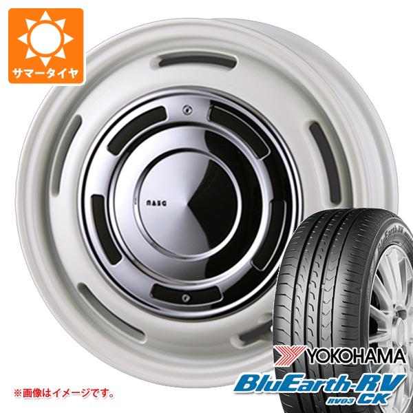 【タイヤ交換対象】2026年製 サマータイヤ 155/65R14 75H ヨコハマ ブルーアースRV RV03CK クリムソン ディーンクロスカントリー 4.5-14 タイヤホイール4本セット