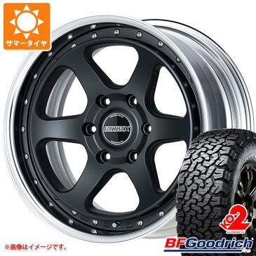 ハイエース 200系用 2022年製 サマータイヤ BFグッドリッチ オールテレーンT/A KO2 LT215/70R16 100/97R ホワイトレター エセックス EL 2P 6.5-16 タイヤホイール4本セット