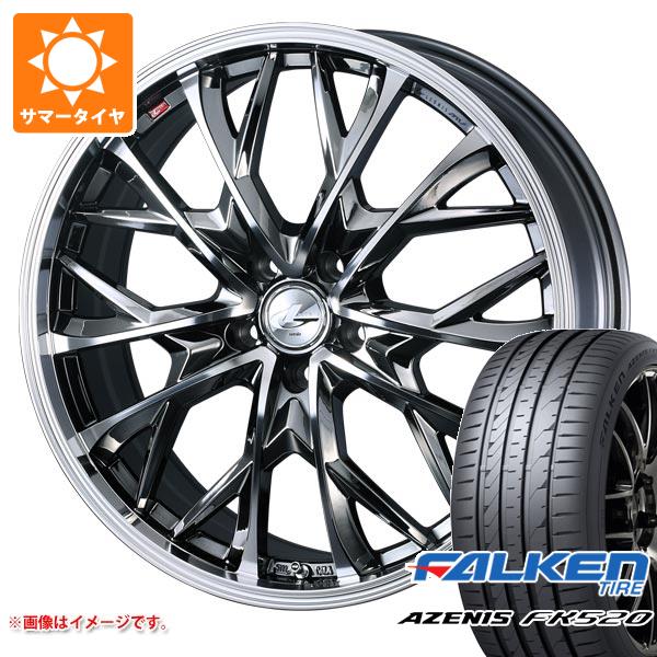 【タイヤ交換対象】サマータイヤ 245/45R20 103Y XL ファルケン アゼニス FK520L レオニス MV 8.5-20 タイヤホイール4本セット