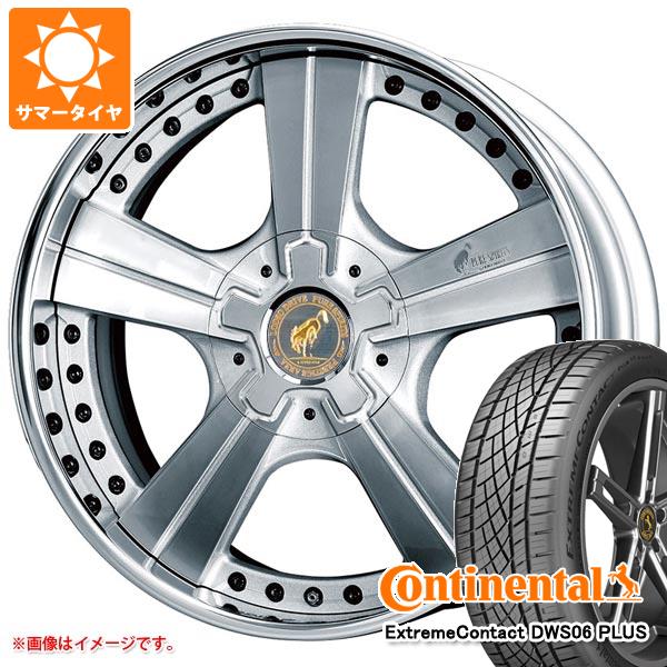 【タイヤ交換対象】ランドクルーザー プラド 150系用 サマータイヤ コンチネンタル エクストリームコンタクト DWS06 プラス 265/40ZR22 106W XL スーパースター ピュアスピリッツ オークス 9.0-22 タイヤホイール4本セット