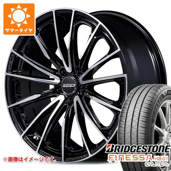 Rakuten - 【タイヤ交換対象】サマータイヤ 215/50R17 95V XL ブリヂストン フィネッサ HB01 レイズ ベルサス ヴォウジェ SE スペックM 7.0-17 タイヤホイール4本セット