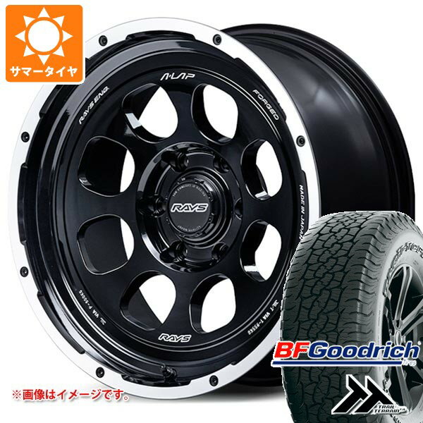 乐天商城 - 【タイヤ交換対象】トヨタ ハイラックス 120系用 サマータイヤ BFグッドリッチ トレールテレーンT/A 265/65R18 114T アウトラインホワイトレター レイズ エーラップ 08X 8.0-18 タイヤホイール4本セット