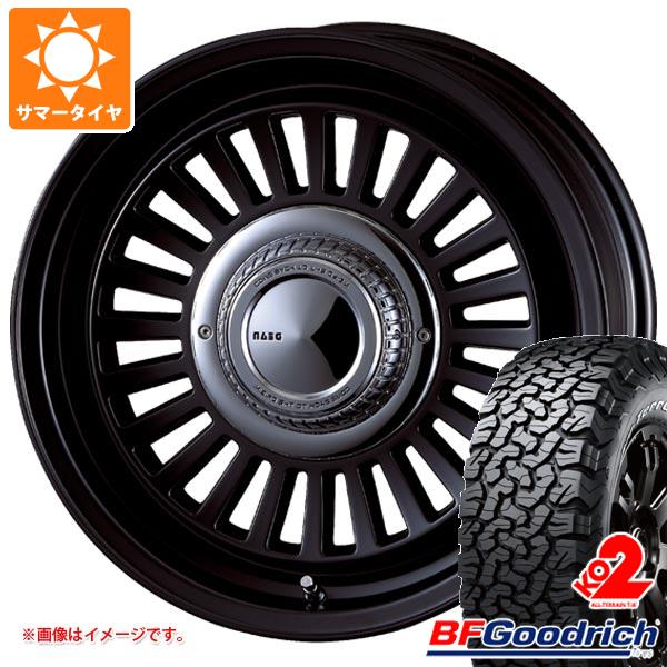 【タイヤ交換対象】ランドクルーザー70 GRJ76K用 サマータイヤ BFグッドリッチ オールテレーンT/A KO2 LT265/70R16 121/118S ホワイトレター クリムソン ディーン カリフォルニア 7.0-16 タイヤホイール4本セット