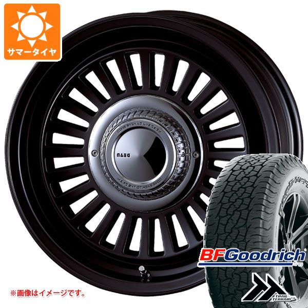 【タイヤ交換対象】ランドクルーザー プラド 150系用 サマータイヤ BFグッドリッチ トレールテレーンT/A 265/65R17 112T アウトラインホワイトレター クリムソン ディーン カリフォルニア 7.5-17 タイヤホイール4本セット