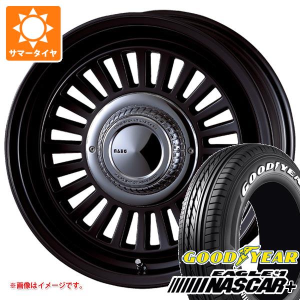 【タイヤ交換対象】ハイエース 200系用 2026年製 サマータイヤ グッドイヤー イーグル ＃1 ナスカープラス 215/65R16C 109/107R ホワイトレター クリムソン ディーン カリフォルニア 6.5-16 タイヤホイール4本セット