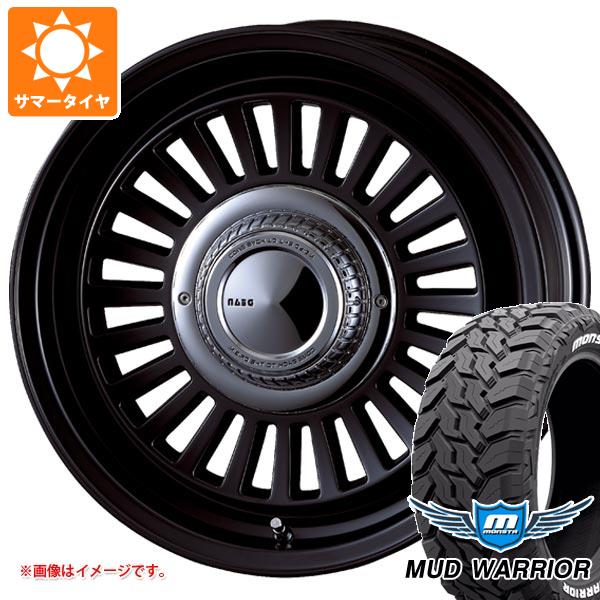 【タイヤ交換対象】スズキ ジムニーシエラ JB74W用 サマータイヤ モンスタ マッドウォーリアー LT215/70R16 107/105Q ホワイトレター クリムソン ディーン カリフォルニア 6.0-16 タイヤホイール4本セット