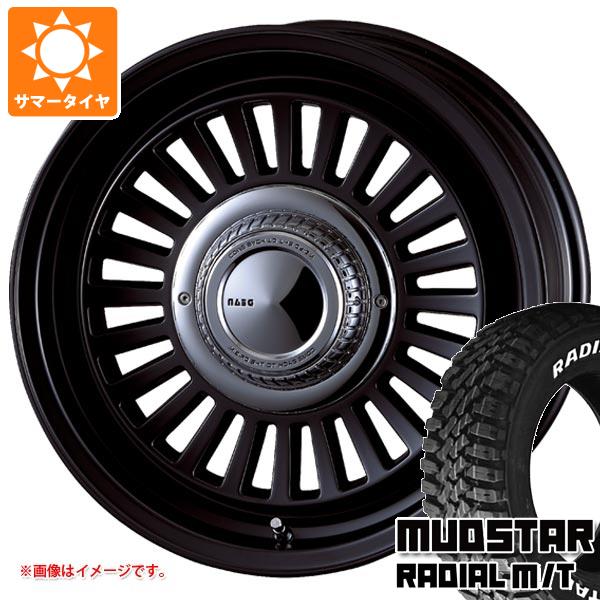 【タイヤ交換対象】スズキ ジムニーシエラ JB74W用 サマータイヤ マッドスター ラジアル M/T 225/70R16 103S ホワイトレター クリムソン ディーン カリフォルニア 6.0-16 タイヤホイール4本セット