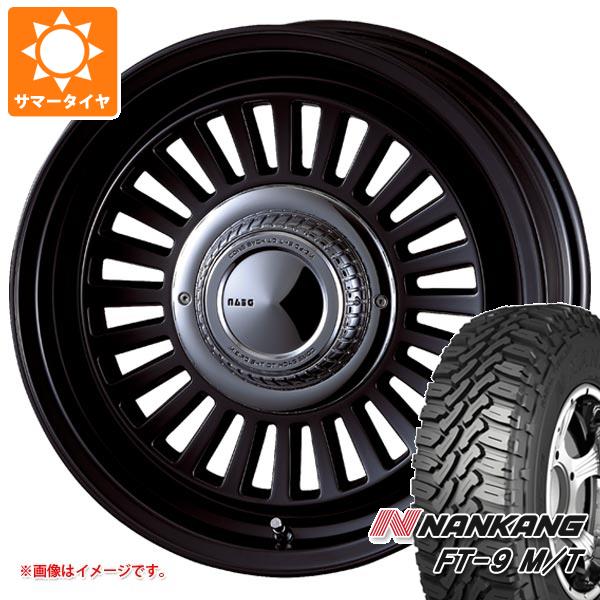 【タイヤ交換対象】スズキ ジムニー用 サマータイヤ ナンカン FT-9 M/T 175/80R16 91S ホワイトレター クリムソン ディーン カリフォルニア 5.5-16 タイヤホイール4本セット