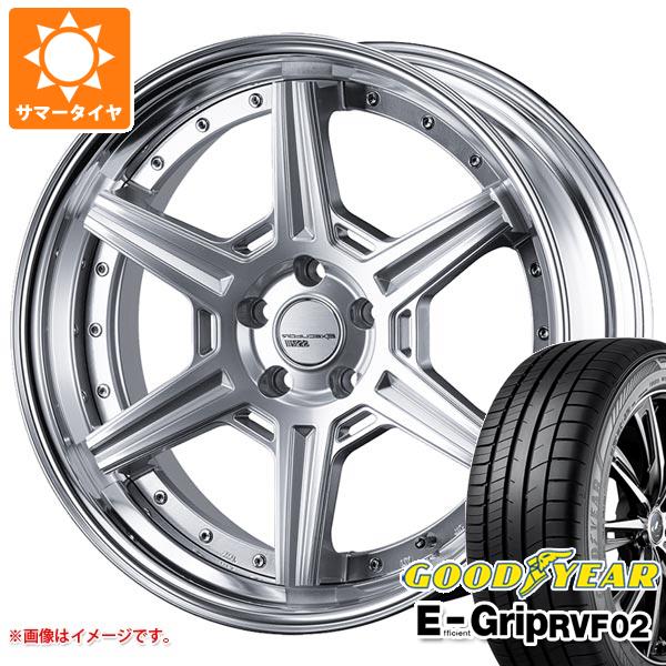 【タイヤ交換対象】サマータイヤ 245/40R20 99W XL グッドイヤー エフィシエントグリップ RVF02 SSR エグゼキューター RC06S 8.5-20 タイヤホイール4本セット