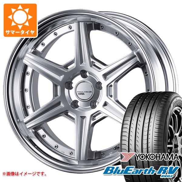 【タイヤ交換対象】2026年製 サマータイヤ 245/40R20 99W XL ヨコハマ ブルーアースRV RV03 SSR エグゼキューター RC06S 8.5-20 タイヤホイール4本セット