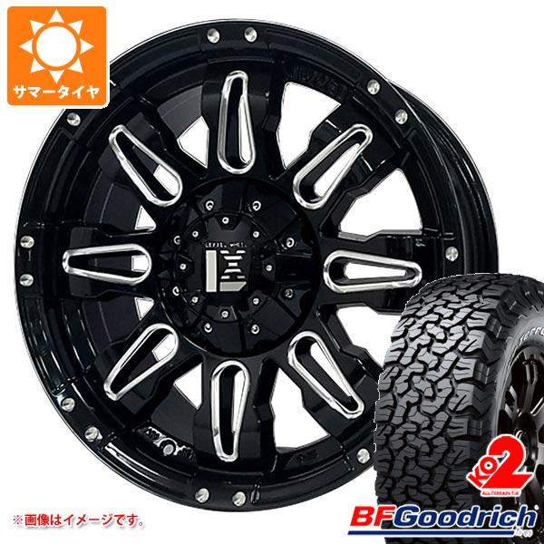 【タイヤ交換対象】RAV4 50系用 サマータイヤ BFグッドリッチ オールテレーンT/A KO2 LT245/65R17 111/108S ホワイトレター オフビート レクセル バレーノ オフロードスタイル 8.0-17 タイヤホイール4本セット