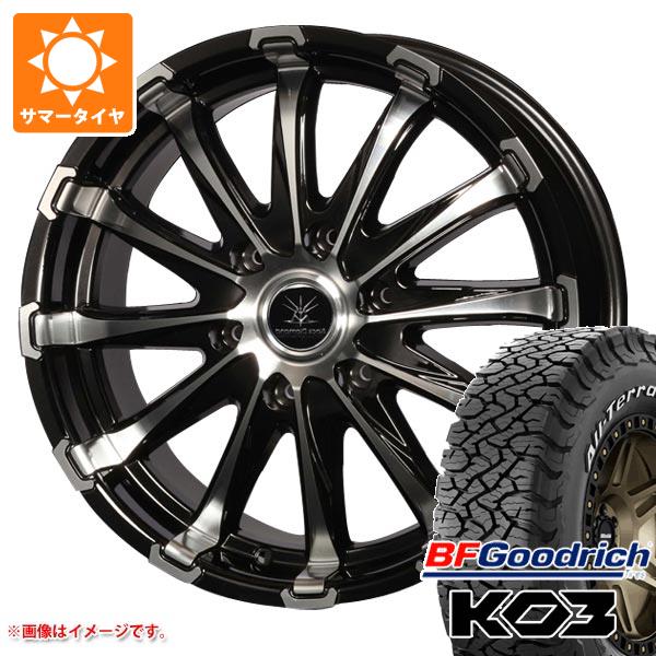 【タイヤ交換対象】ハイエース 200系用 サマータイヤ BFグッドリッチ オールテレーンT/A KO3 LT215/70R16 100/97S ホワイトレター オフビート バウンティコレクション BD12 6.5-16 タイヤホイール4本セット