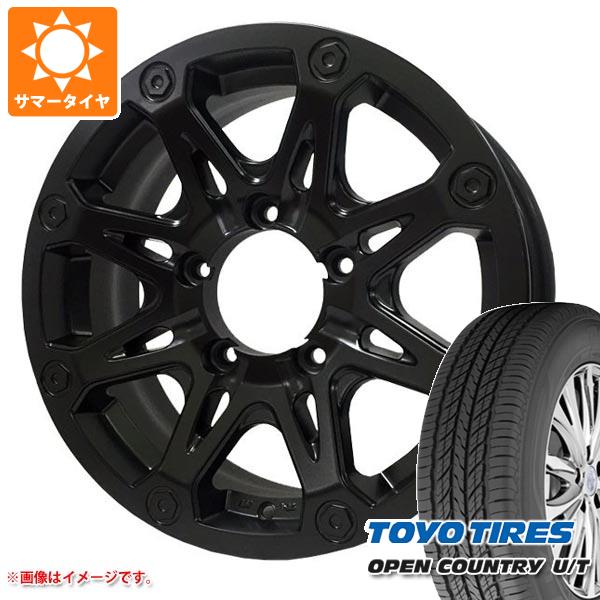 【タイヤ交換対象】5本セット ジムニー JB64W用 サマータイヤ トーヨー オープンカントリー U/T 215/70R16 100H オフビート バウンティコレクション BDX08 5.5-16 タイヤホイール5本セット