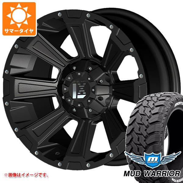 【タイヤ交換対象】デリカD:5用 サマータイヤ モンスタ マッドウォーリアー LT215/70R16 107/105Q ホワイトレター オフビート レクセル オフロードスタイル デスロック 7.0-16 タイヤホイール4本セット