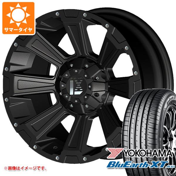 【タイヤ交換対象】T31エクストレイル用 サマータイヤ ヨコハマ ブルーアースXT AE61 215/70R16 100H オフビート レクセル オフロードスタイル デスロック 7.0-16 タイヤホイール4本セット