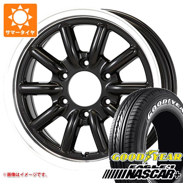 【タイヤ交換対象】ハイエース 200系用 2026年製 サマータイヤ グッドイヤー イーグル ＃1 ナスカープラス 215/65R16C 109/107R ホワイトレター エセックス ENCB 6.5-16 タイヤホイール4本セット