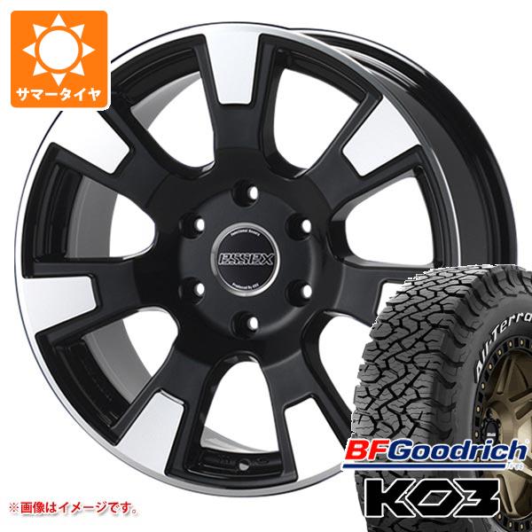 Rakuten - 【タイヤ交換対象】ハイエース 200系用 2026年製 サマータイヤ BFグッドリッチ オールテレーンT/A KO3 LT215/70R16 100/97S ホワイトレター エセックス ES 7.0-16 タイヤホイール4本セット