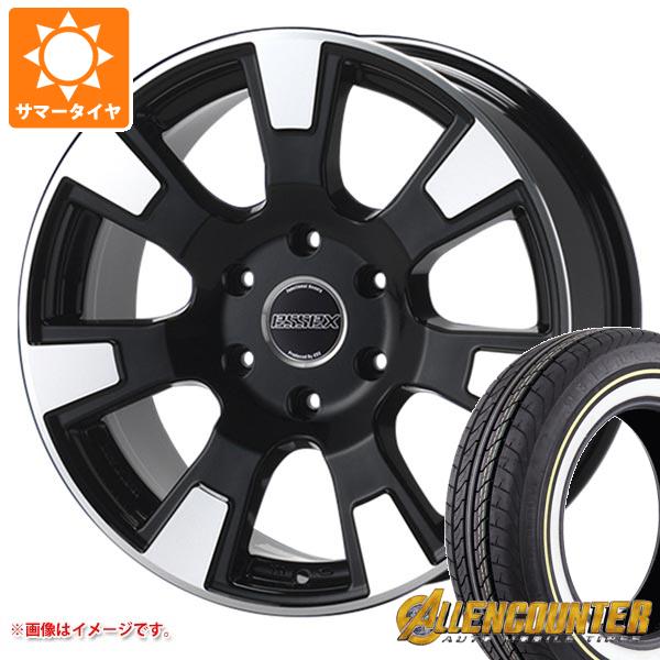 【タイヤ交換対象】ハイエース 200系用 サマータイヤ オーレンカウンター クラシックオーバル 215/65R16C 109/107T ホワイト/イエローリボン エセックス ES 7.0-16 タイヤホイール4本セット