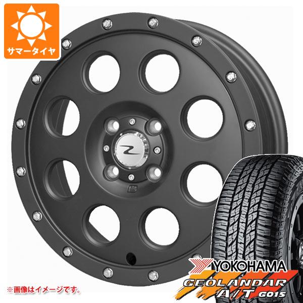 【タイヤ交換対象】キャリイ DA16T用 2025年製 サマータイヤ ヨコハマ ジオランダー A/T G015 165/60R15 77H ブラックレター ソリッドレーシング アイメタル X 4.5-15 タイヤホイール4本セット