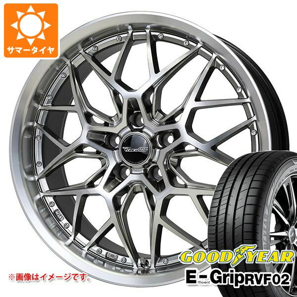 Rakuten - 【タイヤ交換対象】サマータイヤ 215/45R18 93W XL グッドイヤー エフィシエントグリップ RVF02 プレシャス アスト M5 7.0-18 タイヤホイール4本セット