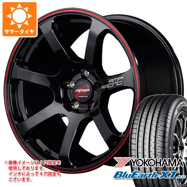 【タイヤ交換対象】MINI クロスオーバー F60用 サマータイヤ ヨコハマ ブルーアースXT AE61 225/50R18 95V RMP レーシング R07 タイヤホイール4本セット