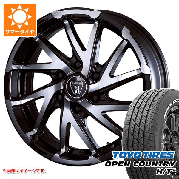 【タイヤ交換対象】トヨタ ハイエース 200系用 2025年製 サマータイヤ トーヨー オープンカントリー H/T2 215/70R16 100H ホワイトレター クリムソン バルベロ ダイナミックツイスト 6.5-16 タイヤホイール4本セット