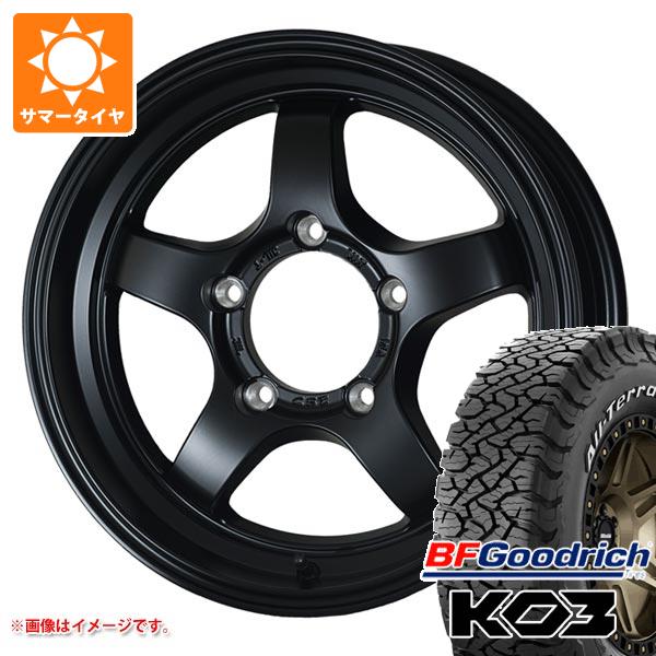 【タイヤ交換対象】5本セット スズキ ジムニーノマド JC74W用 サマータイヤ BFグッドリッチ オールテレーンT/A KO3 LT225/70R16 102/99S ホワイトレター ドゥオール CST ゼロワンハイパー S 6.0-16 タイヤホイール5本セット