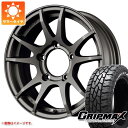 【タイヤ交換対象】ジムニー JB64W用 サマータイヤ グリップマックス マッドレイジ R/T MAX LT215/70R16 100/97R ホワイトレター レイズ グラムライツ 57JV 5.5-16 タイヤホイール4本セット