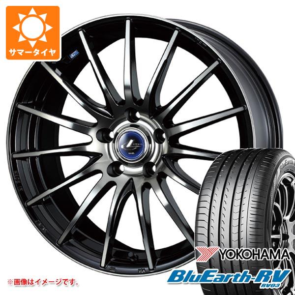【タイヤ交換対象】2026年製 サマータイヤ 195/65R15 91H ヨコハマ ブルーアースRV RV03 レオニス ナヴィア 05 6.0-15 タイヤホイール4本セット