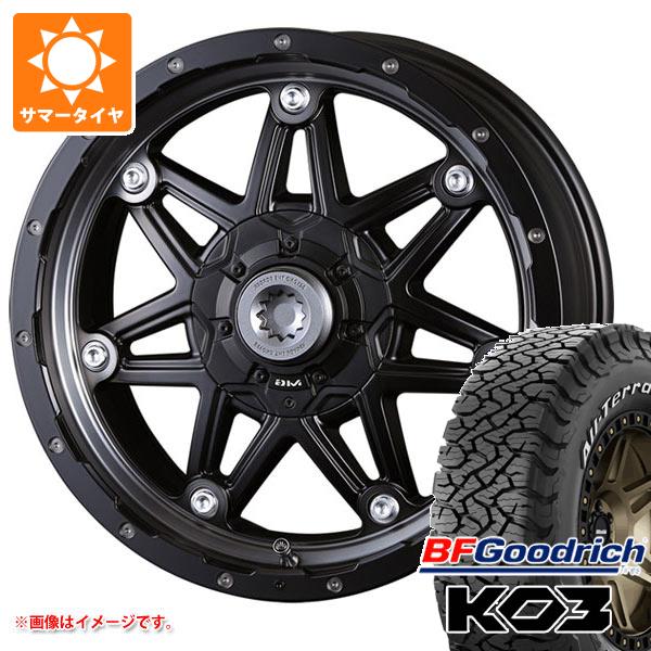 【タイヤ交換対象】エクリプスクロス GK系用 2025年製サマータイヤ BFグッドリッチ オールテレーンT/A KO3 LT225/70R16 102/99S ホワイトレター クリムソン MG ライカン 7.0-16 タイヤホイール4本セット