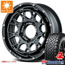 【タイヤ交換対象】5本セット ジムニー JB64W用 サマータイヤ BFグッドリッチ オールテレーンT/A KO2 LT225/75R16 115/112S ホワイトレター ヴァルケン ローツェ 5.5-16 タイヤホイール5本セット